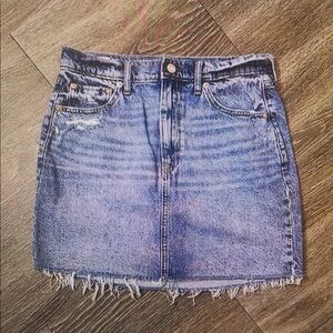 Denim Mini Skirt